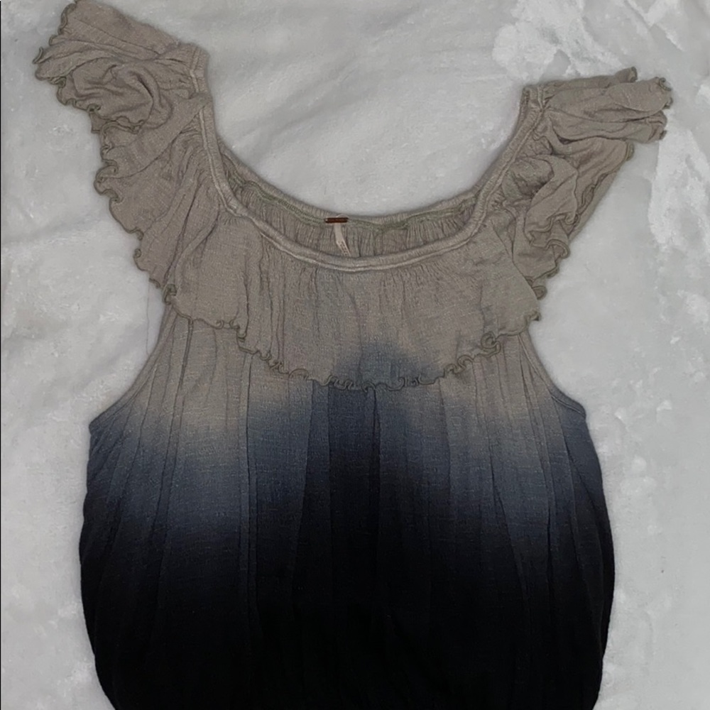 Free People flowy shirt